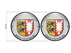 TÜV Kennzeichen-Sticker Kreis Steinburg Nummernschild plakette